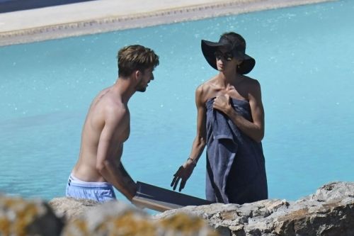 Izabel Goulart and Kevin Trapp Stills on Holiday in Mykonos 8