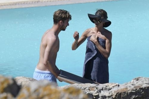 Izabel Goulart and Kevin Trapp Stills on Holiday in Mykonos 9