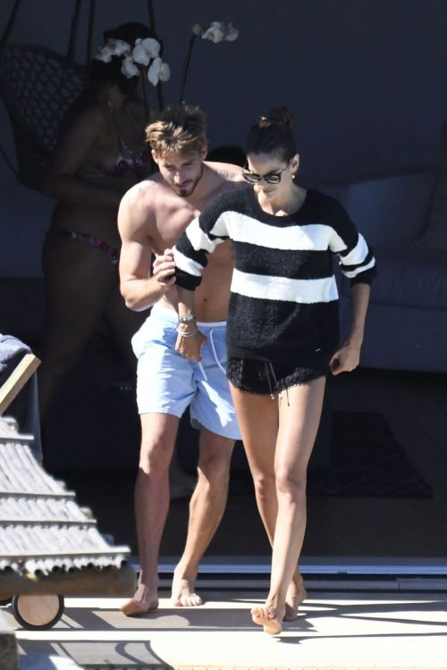 Izabel Goulart and Kevin Trapp Stills on Holiday in Mykonos 11