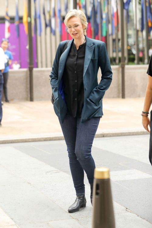 Jane Lynch Stills Out and About in New York 4