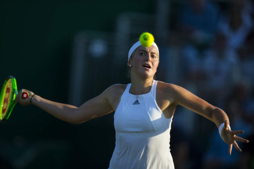 Jelena Ostapenko Stills at Wimbledon Championships 3
