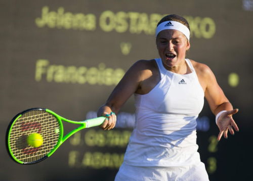 Jelena Ostapenko Stills at Wimbledon Championships 4
