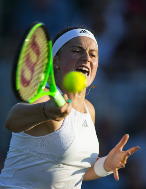 Jelena Ostapenko Stills at Wimbledon Championships 6