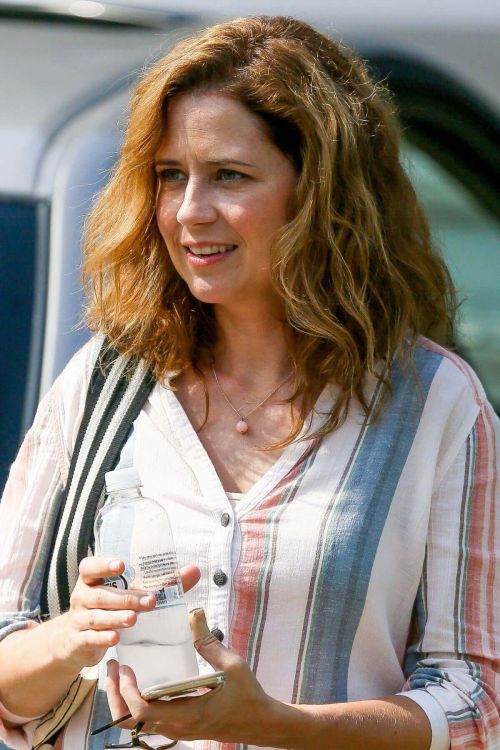 Jenna Fischer on the Set of 15:17 to Paris in Atlanta Photos 2