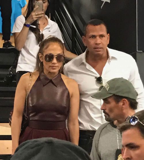 Jennifer Lopez and Alex Rodriguez Stills Out in Miami 1