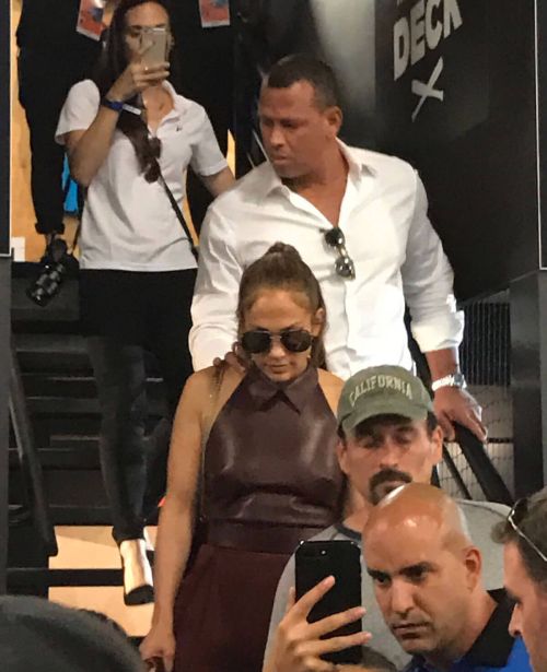 Jennifer Lopez and Alex Rodriguez Stills Out in Miami 3