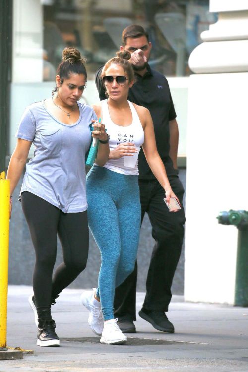 Jennifer Lopez Leaves a Gym in New York Photos 5