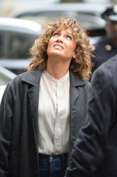 Jennifer Lopez Stills on the Set of Shades of Blue in New York 7