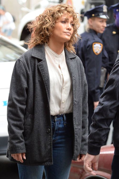 Jennifer Lopez Stills on the Set of Shades of Blue in New York 12