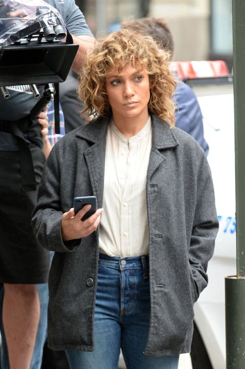 Jennifer Lopez Stills on the Set of Shades of Blue in New York 14