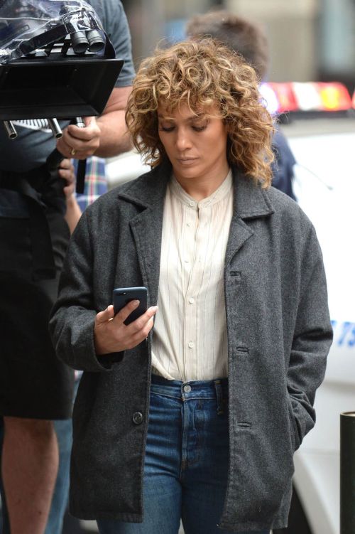 Jennifer Lopez Stills on the Set of Shades of Blue in New York 15