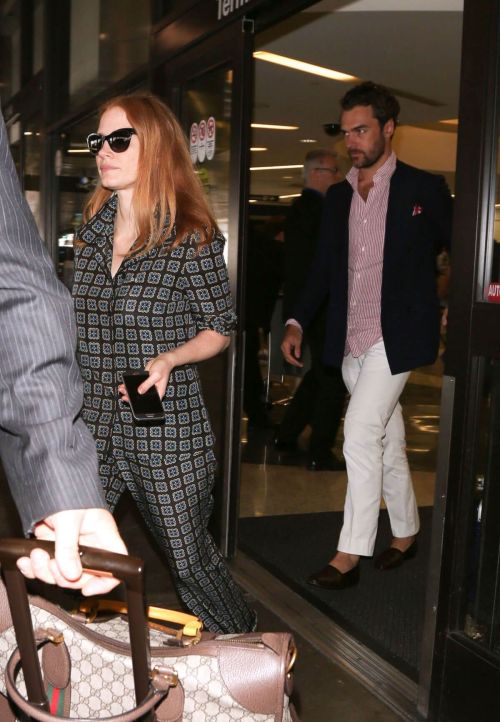 Jessica Chastain Stills at LAX Airport in Los Angeles 2