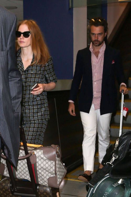 Jessica Chastain Stills at LAX Airport in Los Angeles 6