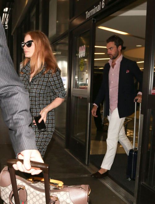 Jessica Chastain Stills at LAX Airport in Los Angeles 8