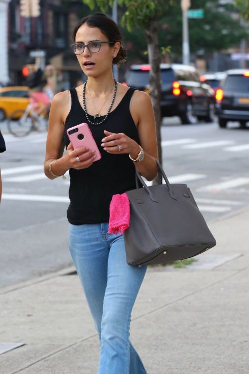 Jordana Brewster Stills Out and About in New York 4