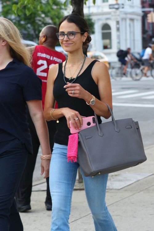 Jordana Brewster Stills Out and About in New York 11