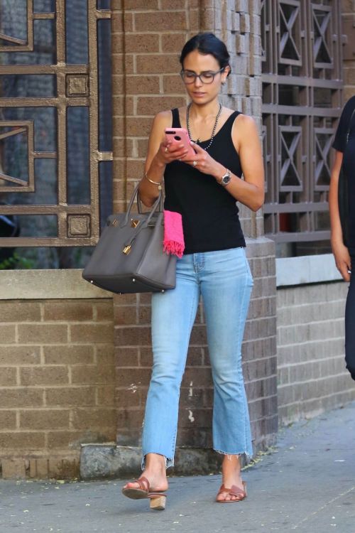 Jordana Brewster Stills Out and About in New York 13