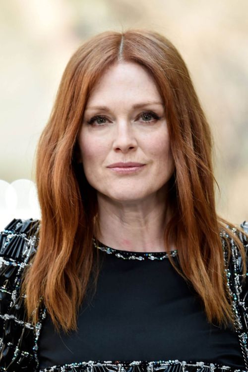 Julianne Moore Stills at Chanel Fashion Show in Paris 6