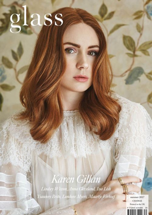 Karen Gillan Stills in Glass Magazine, Summer 2017 Issue