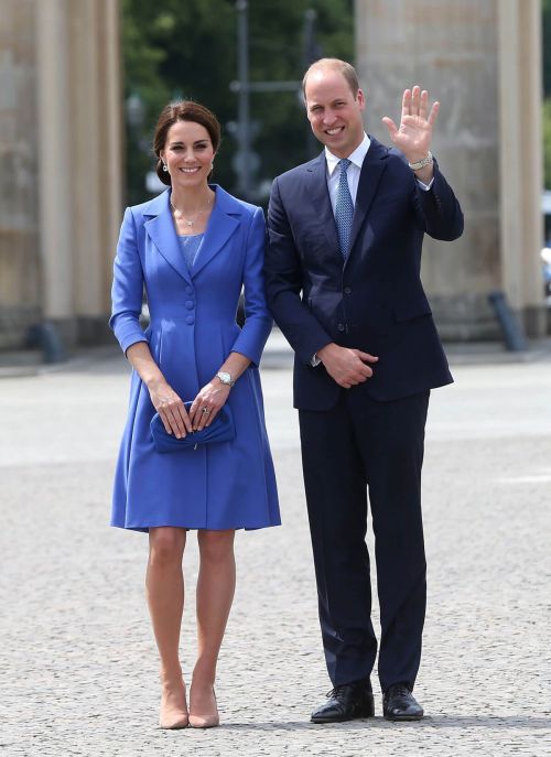 Kate Middleton Stills at Brandenburg Gate in Berlin 1