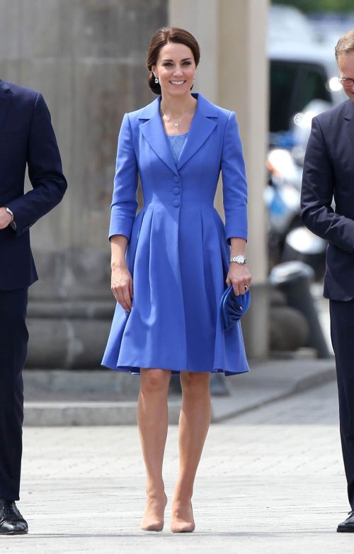 Kate Middleton Stills at Brandenburg Gate in Berlin 10