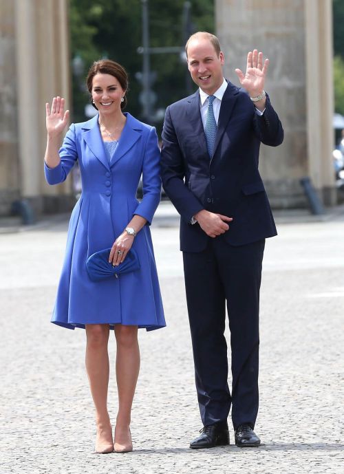 Kate Middleton Stills at Brandenburg Gate in Berlin 16