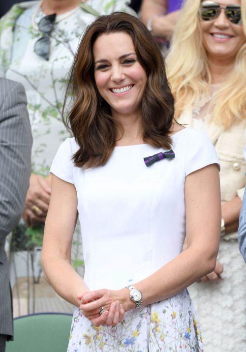 Kate Middleton Stills at Mens Singles Final at Wimbledon Tennis Championships in London 1