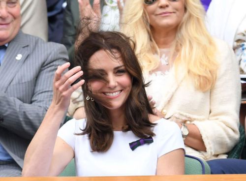 Kate Middleton Stills at Mens Singles Final at Wimbledon Tennis Championships in London 3