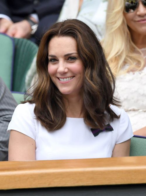 Kate Middleton Stills at Mens Singles Final at Wimbledon Tennis Championships in London 4