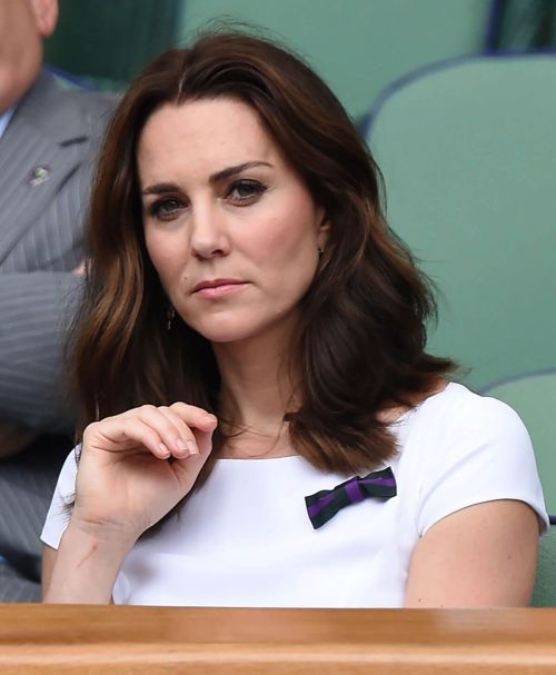 Kate Middleton Stills at Mens Singles Final at Wimbledon Tennis Championships in London 5