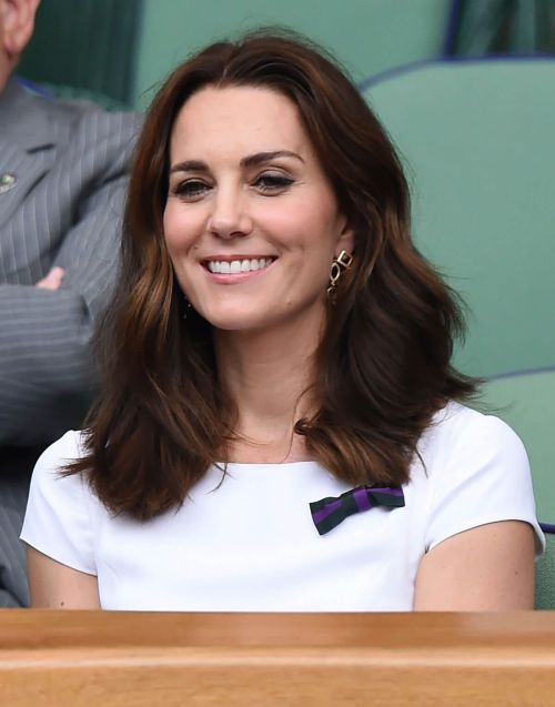 Kate Middleton Stills at Mens Singles Final at Wimbledon Tennis Championships in London 6