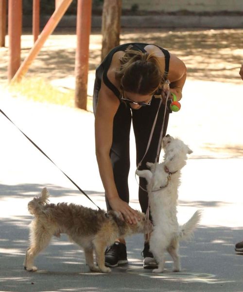 Katharine McPhee Stills Out with Her Dog in Los Angeles Images - 07/22/2017 9