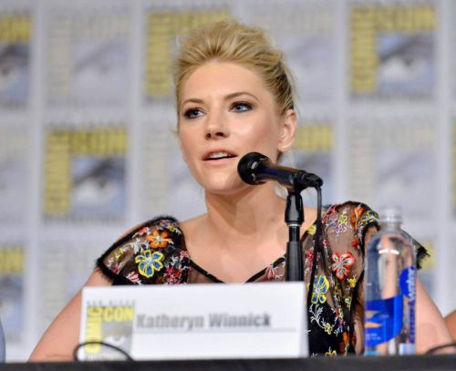 Katheryn Winnick Stills at Vikings Panel at Comic-con in San Diego 3