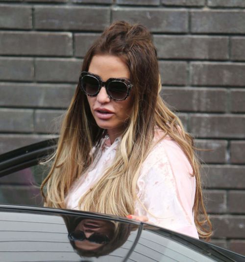 Katie Price Leaves ITV Studios in London Photos 6