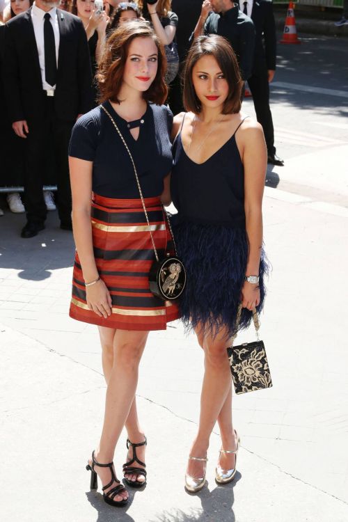 Kaya Scodelario Stills at Chanel Fashion Show at Haute Couture Paris Fashion Week 1