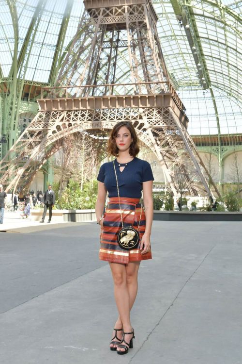 Kaya Scodelario Stills at Chanel Fashion Show at Haute Couture Paris Fashion Week 6