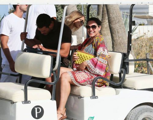 Kimberley Garner and Kelly Brook Stills at a Beach in St. Tropez 12