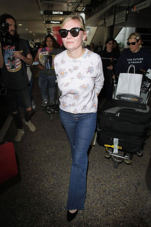 Kirsten Dunst Stills at LAX Airport in Los Angeles 1