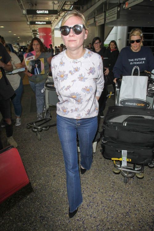 Kirsten Dunst Stills at LAX Airport in Los Angeles 2