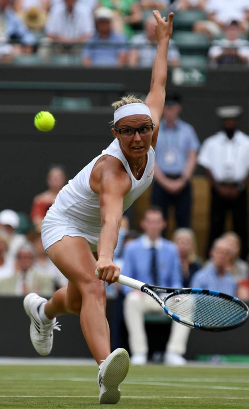 Kirsten Flipkens Stills at Wimbledon Championships 5