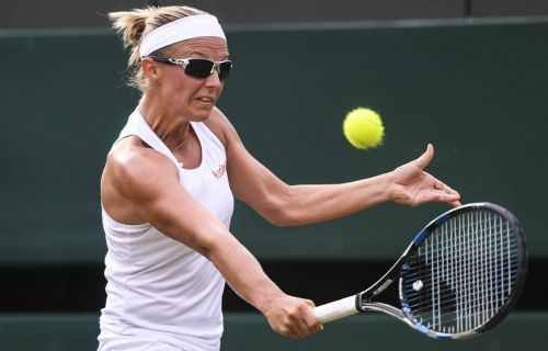 Kirsten Flipkens Stills at Wimbledon Championships 7