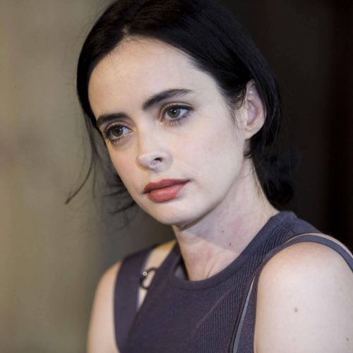 Krysten Ritter Stills at Jessica Jones Press Conference in New York 7