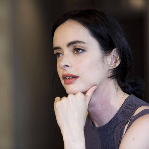 Krysten Ritter Stills at Jessica Jones Press Conference in New York 8