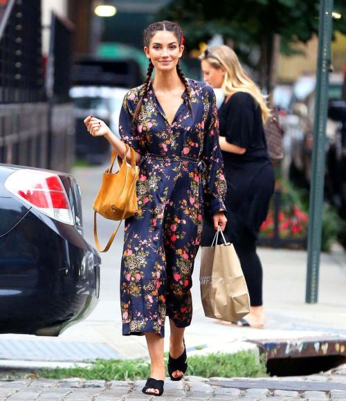 Lily Aldridge Out and About in New York Photos 2