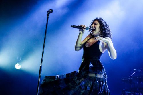 Lorde Stills Performs at Roskilde Festival in Denmark 1