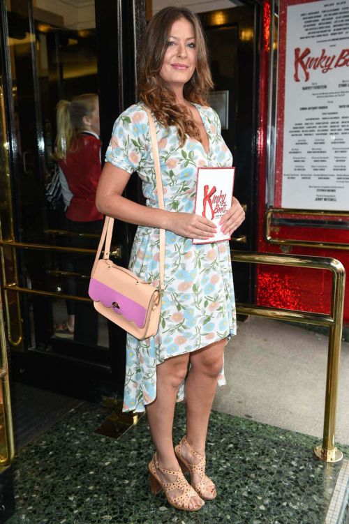 Lucy Horobin at Kinky Boots Musical Press Night in London 2