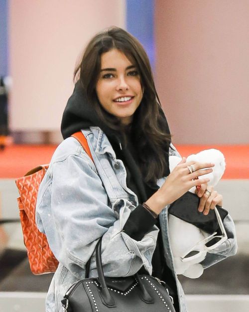 Madison Beer Stills at JFK Airport in New York 4