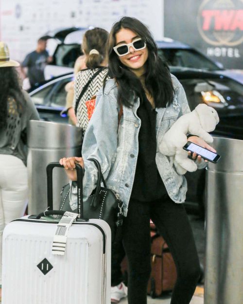 Madison Beer Stills at JFK Airport in New York 15