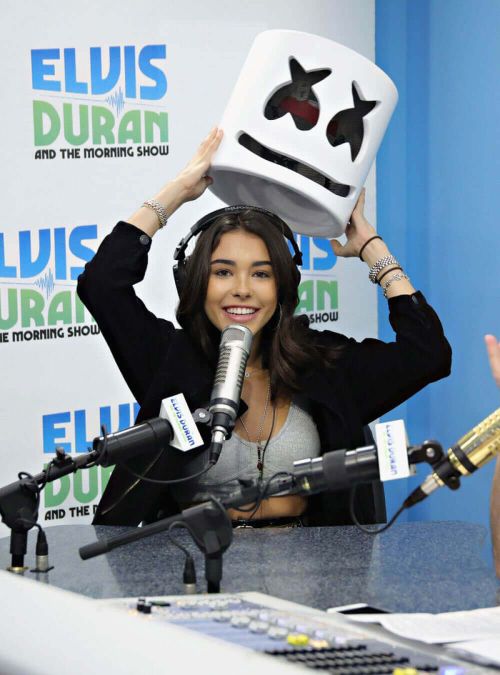 Madison Beer Stills at Z100 Studio In New York Images 1