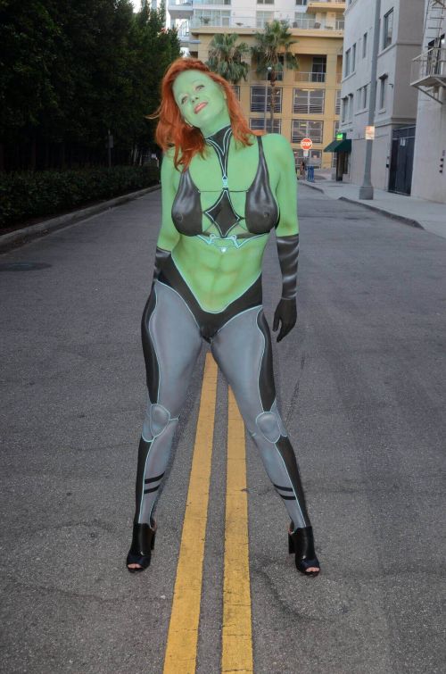 Maitland Ward in Cosplay for Comic-con in San Diego Photos 3